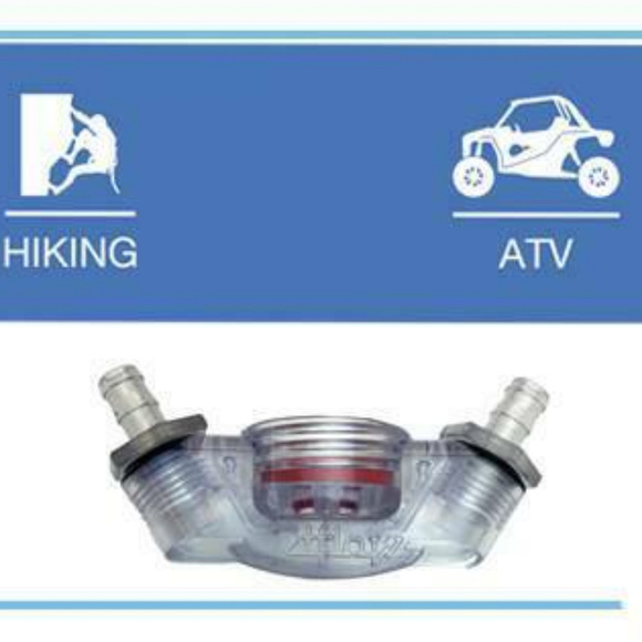 Ledge Sports Jetflow Hike Bike Hydration Back Pack Black - Picture 2 of 6